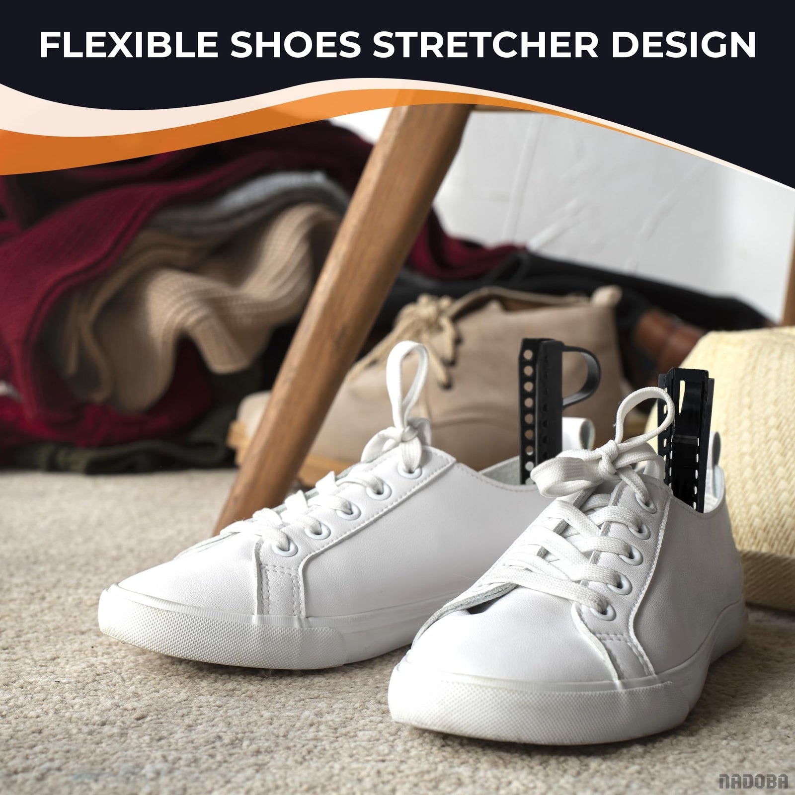 Hormas Ajustables Para Zapatos, 5 Pares, Para Estirar Zapatos Y Botas